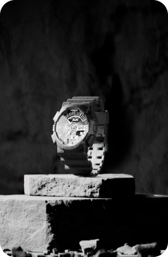 watch on the stone